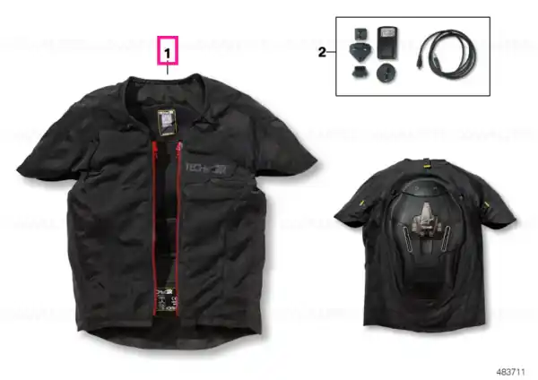 Vest 'Street Air' SIZE 2 - BMW Motorrad Reduceri