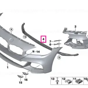 Adapter underhood shield - BMW Super ofertă