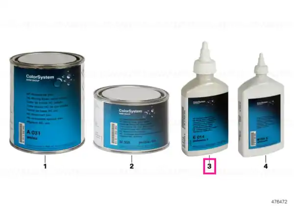 HC base colour multi-effect Hazel 125ML LE 035 - BMW Bestseller