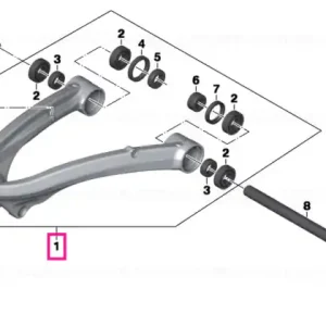 Trailing arm - BMW Motorrad Ieftin