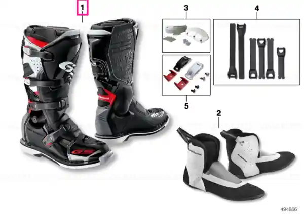 Preferatul clienților Boot, GS Pro for men 44 - BMW Motorrad
