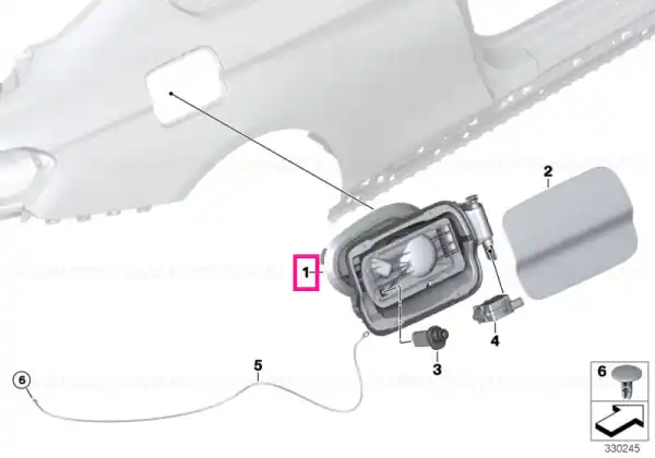 Capac rezervor - BMW Preferatul clienților