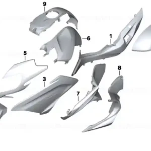Chilipir Capac roata fata CALLISTO-GREY - BMW Motorrad