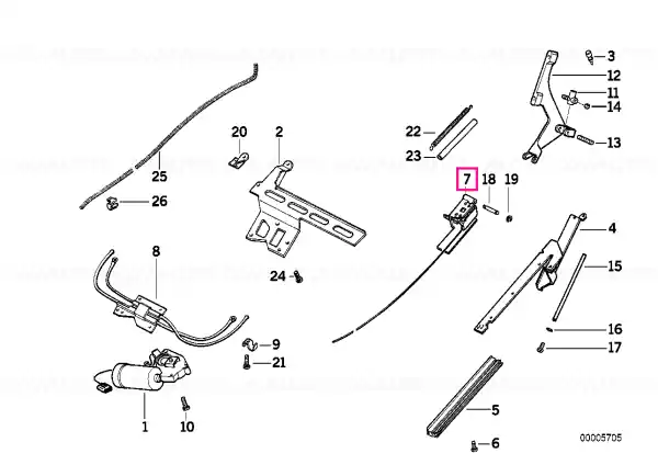 Cumpără online Sliding piece LINKS - BMW Motorrad