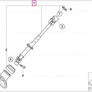 Livrare rapidă Kit reparatie sector inferior fuseta - BMW - Mini