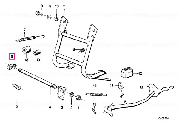 Shackle RECHTS - BMW Motorrad Reducere extra
