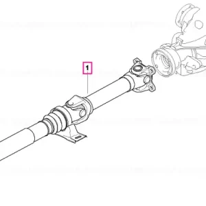 Arborele transmisie manual L=1223MM - BMW Vezi acum