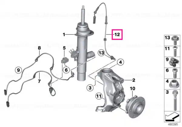 DSC pulse generator, front - BMW Livrare expres