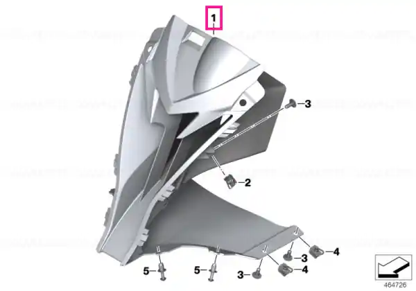 Mai ieftin Air-inlet duct - BMW Motorrad