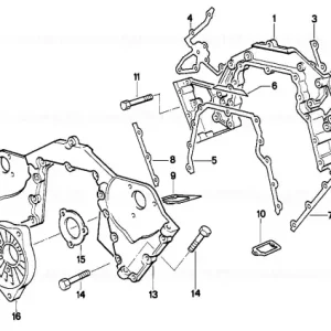 Cumpără online Șurub ISA M6X16-8.8-ZNS3 - BMW Motorrad