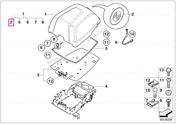 Plaque D=50 - BMW Motorrad Noutate