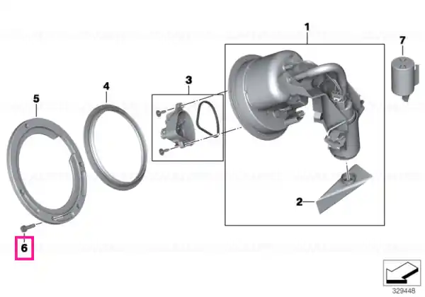 Surub hexagonal M5X20-U1-8.8 - BMW Motorrad Ofertă limitată