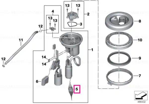 Doar azi Strainer - BMW Motorrad