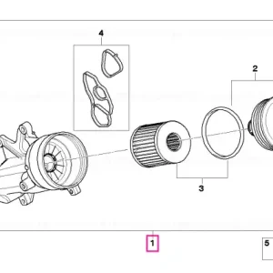 Disponibil imediat Filtru ulei cu capac plastic - BMW - Mini