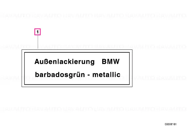 Disponibil imediat Label OXFORD GRU. MET - BMW
