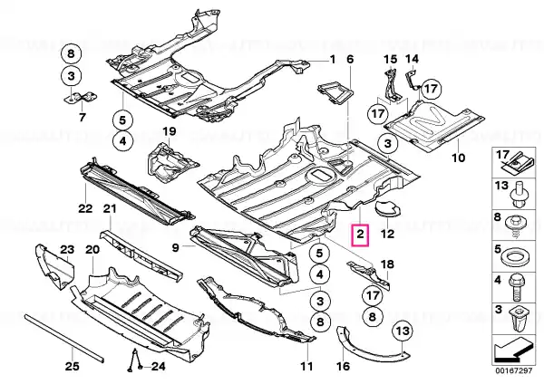 Underhood shield -M- - BMW Promoție