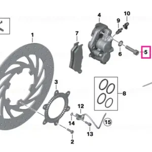 Bestseller Șurub ISA - BMW Motorrad