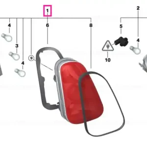Tail light, right - BMW - Mini Expediere rapidă