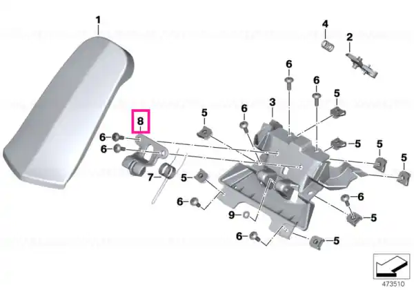 Expediere rapidă Arc capac - BMW Motorrad