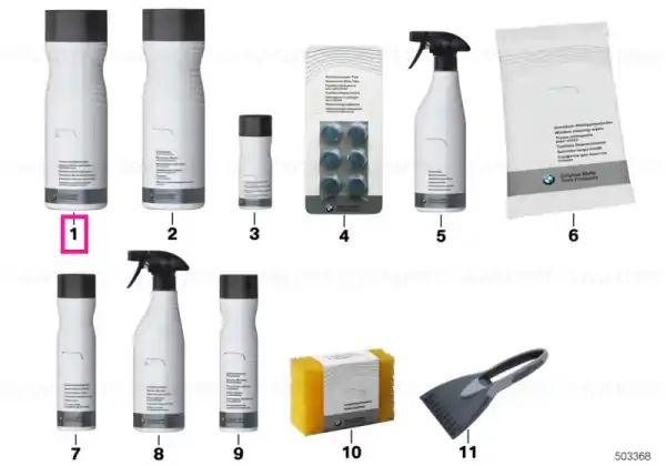 Chilipir Lichid parbriz antigel 5000ML - BMW