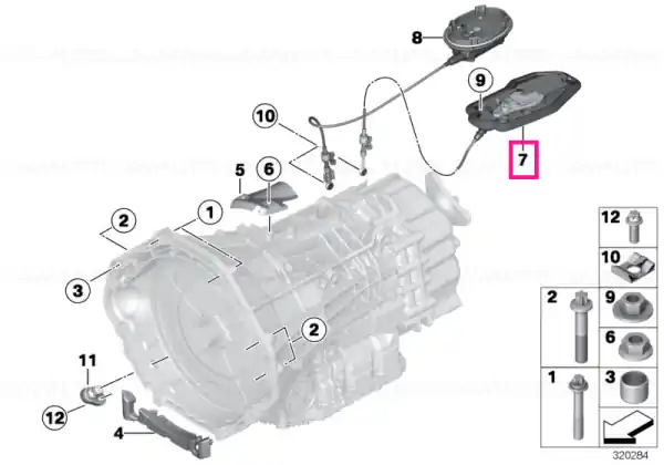 Reducere Parking lock module - BMW