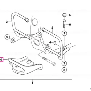 Cel mai vândut Underride protection ALUMINIUM - BMW Motorrad