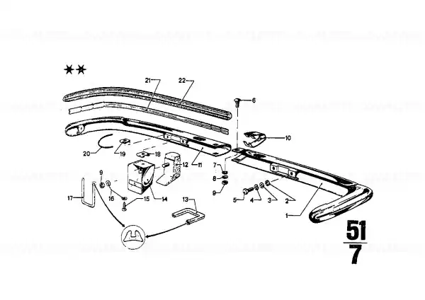 Ieftin Bumper rear left - BMW