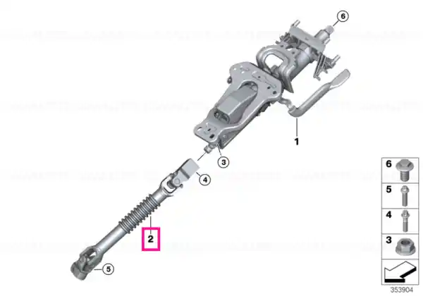 Discount Steering spindle - BMW - Mini
