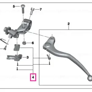 Brat intrerupator cu placa intermediara - BMW Motorrad Promoție
