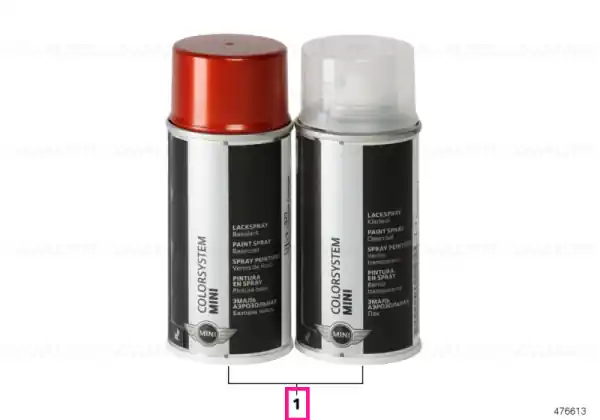 Reduceri Spray-paint set Hot Chocolate met. 2X150ML A88 - BMW - Mini