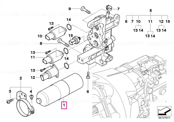 Pressure accumulator - BMW Popular
