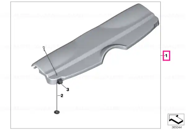 Rear window shelf - BMW - Mini Bestseller